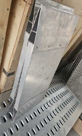 Rampe din aluminiu 1.3 M x 35 cm x 4 cm