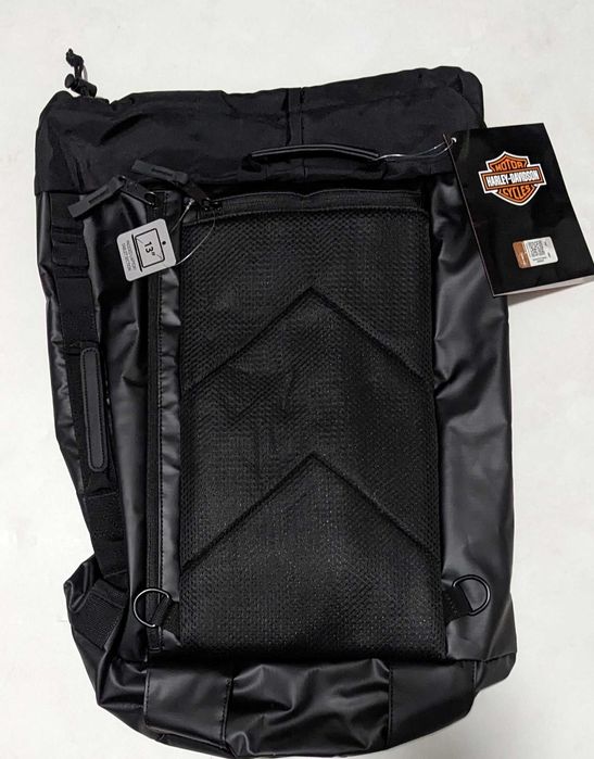 Harley Davidson Hybrid Leather duffel bag/backpack раница от Сащ