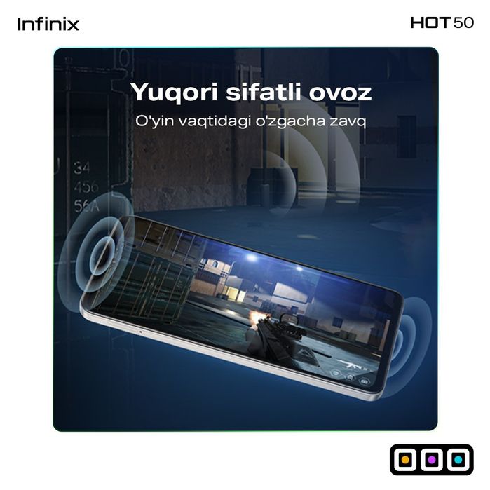 Infinix HOT 50 6+6/256. Uzimei ro'yhatdan o'tgan.