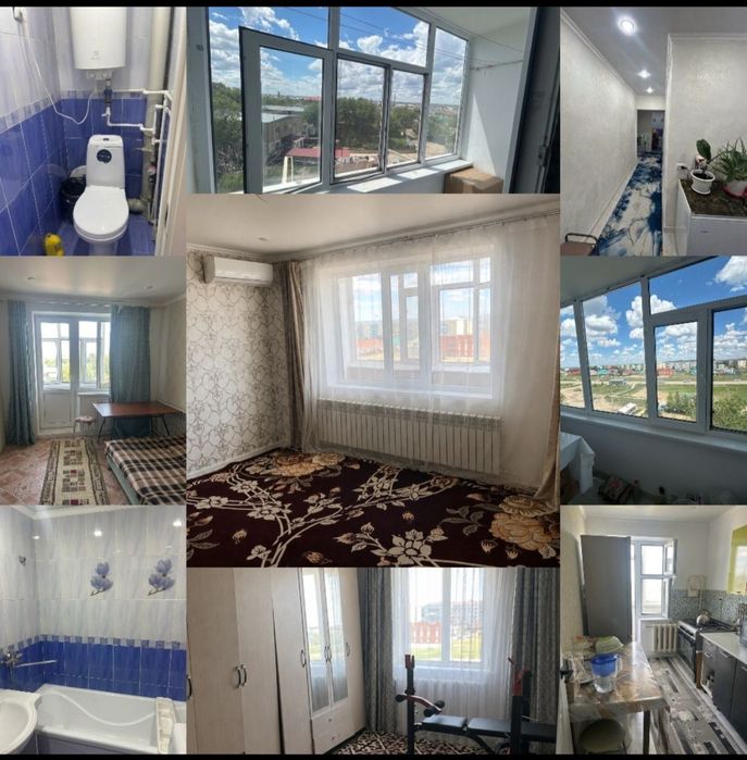 Самал 49 үйден 3 бөлмелі пәтер сатылады.