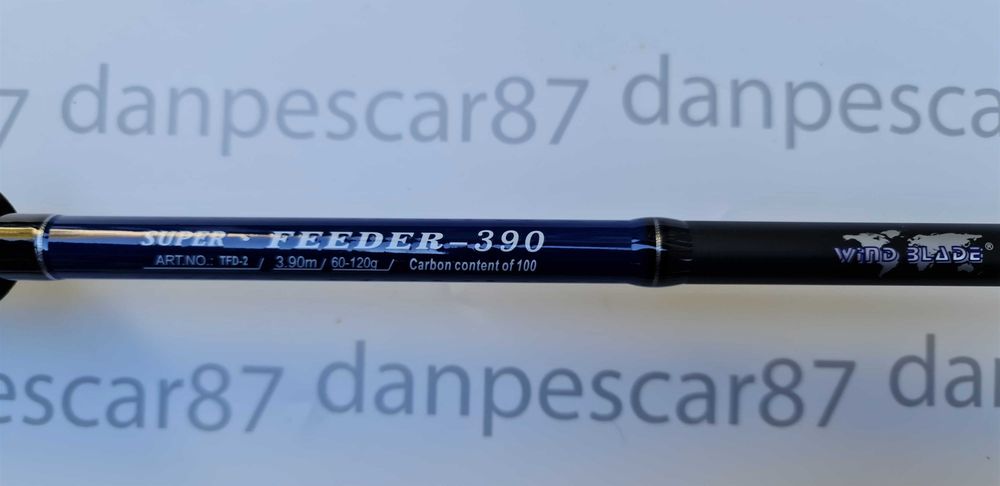 Lanseta f Wind Blade TFD2 SUPER Feeder 3,9 metri Actiune:60-120gr