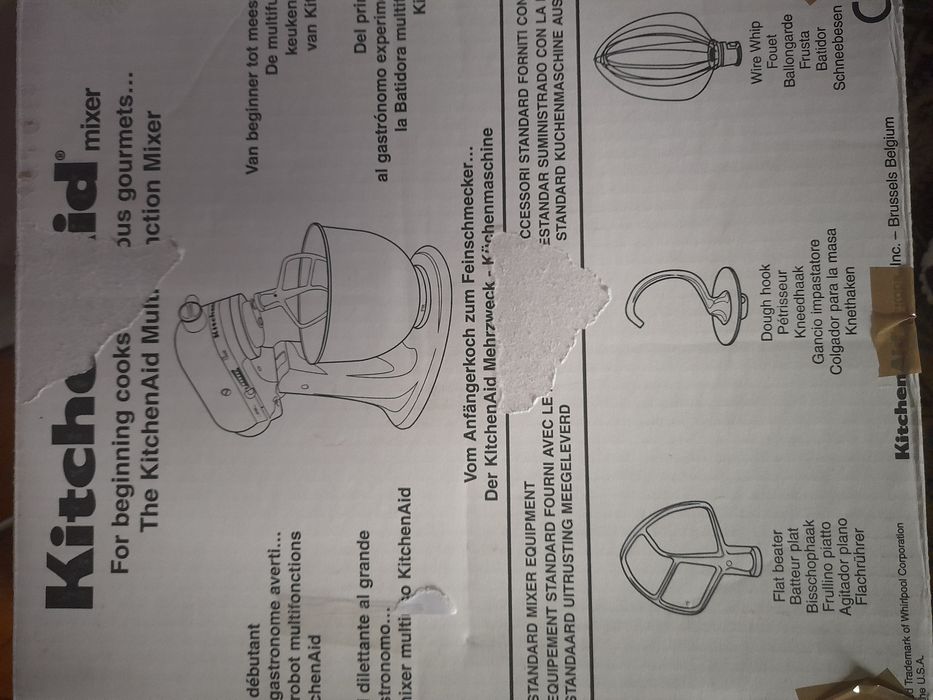 Kitchenaid mixer nou