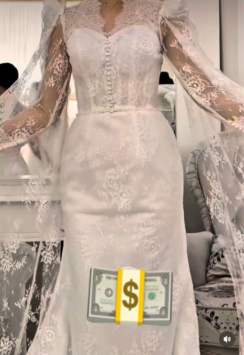 Платье свадебное новое
