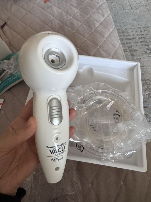 Вакуумный массажер 2в1