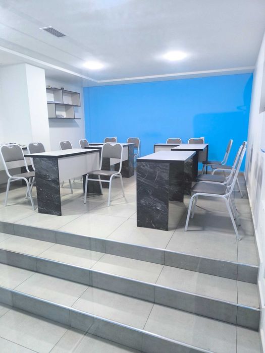 Soatlik va oylik xonalar o'quv va ofis maqsadlari uchun