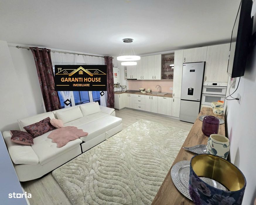 Bloc nou, apartament cu o camera, 49.1 mpc, mobilat si utilat, 59 900€