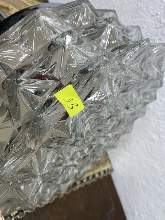 Винтидж полилей кристал и хром Германия 1960-те