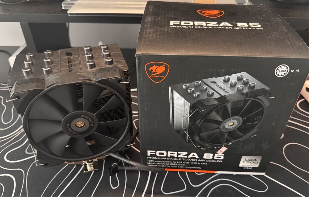 Cougar FORZA 85  крепление только для AMD!