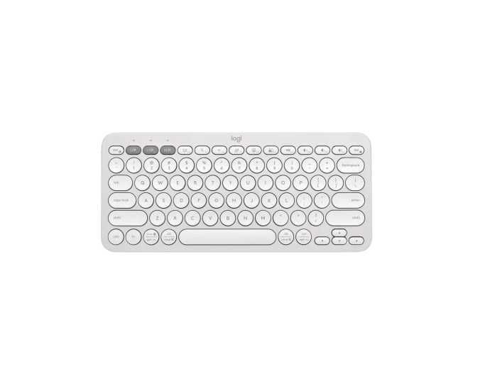 ( Клавиатура Logitech Pebble Keys 2 K380s (Tonal White, US INT'L)