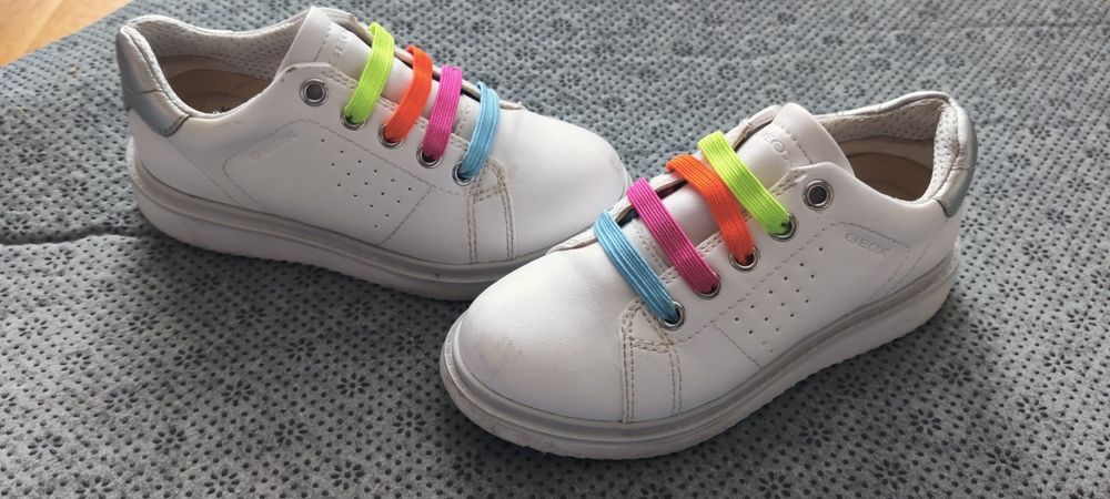 Детски кожени обувки Geox