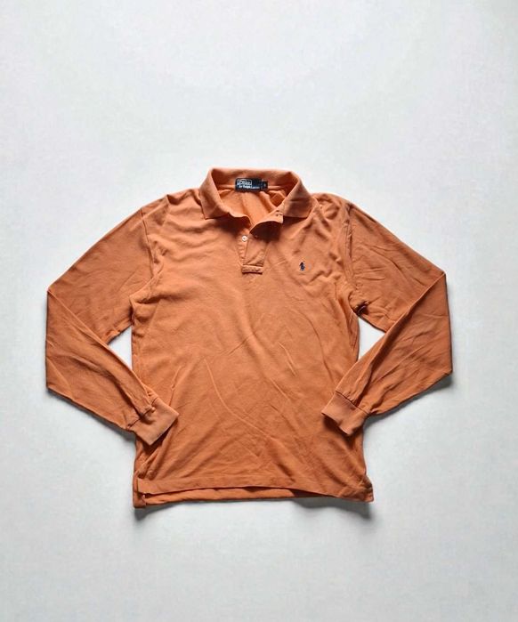 Поло на Ralph Lauren long sleeve vintage