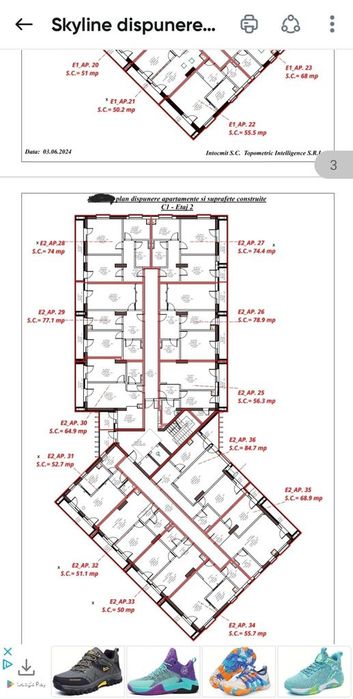 Apartament 1 cameră în bloc NOU