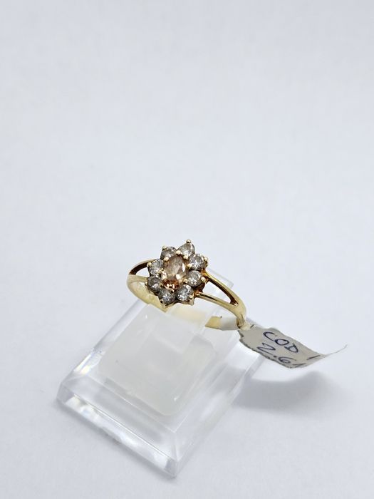 Vand inel dama din aur 14 k 2.61 g cod 171