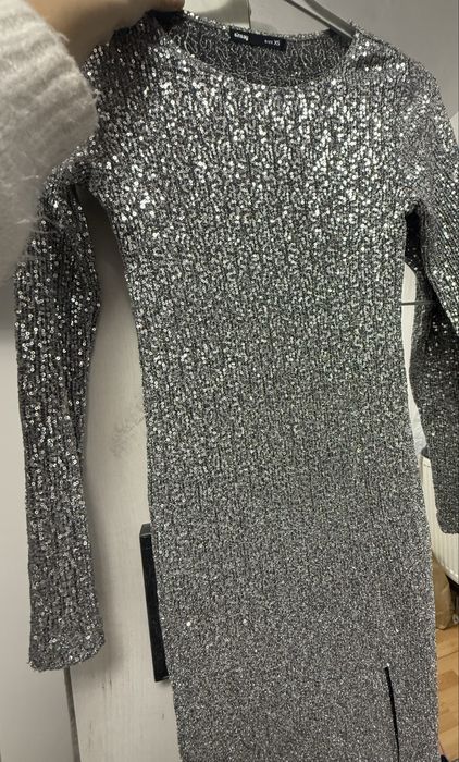 rochie cu sclipici