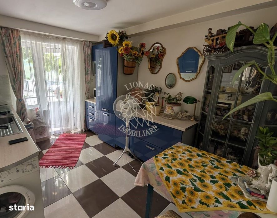 Apartament 3 camere 64 mp-2 bai-parter cu 2 intrari-Imparat Traian