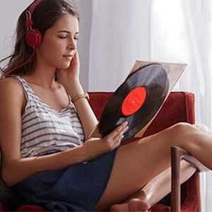 Грамофон с винилови грамофонни плочи1, блуут и запис Udreamer UD001-Y