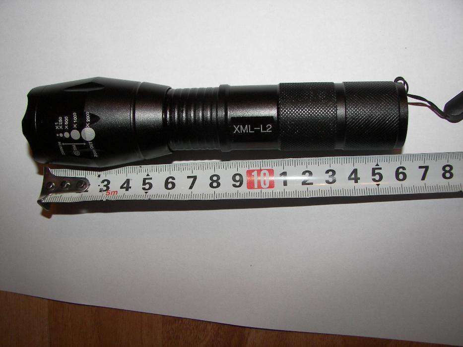 Lanterna bicicleta, drumetii, led cree XML T6 puternic Noua zoom