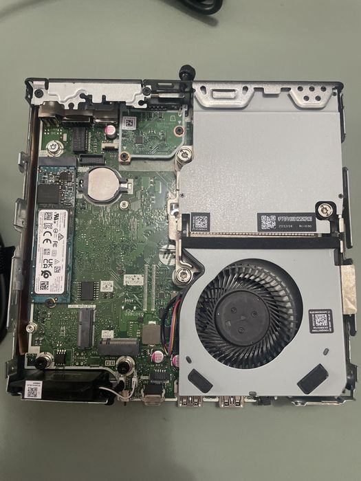MiniPC Hp cu Procesor Intel Pentium Gold G6400T socket LGA1200, 8Gb Ddr4,256Gb NVME