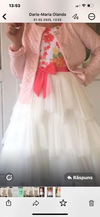 Rochița + sacou fetițe