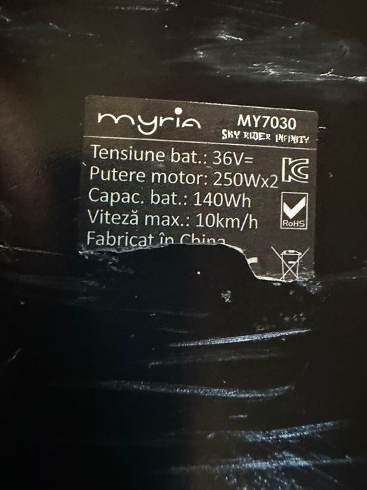 Hoverboard Myria conditie excelenta