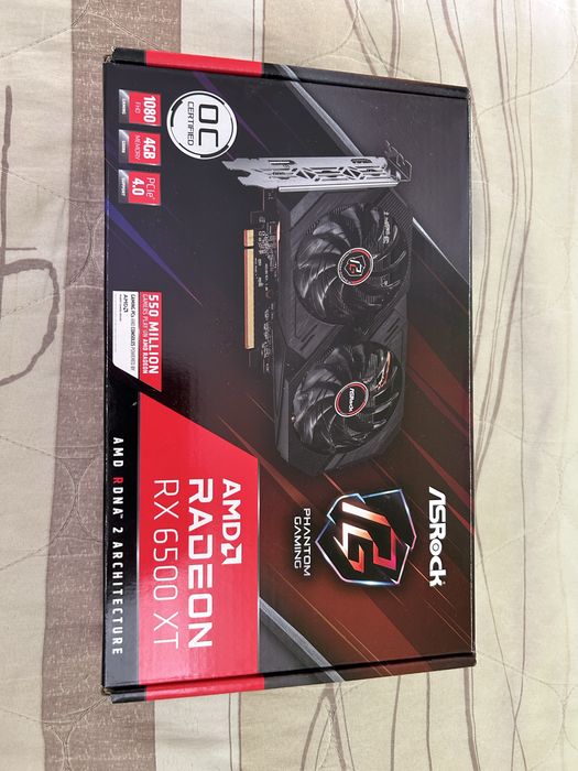 Видео карта Rx6500 XT