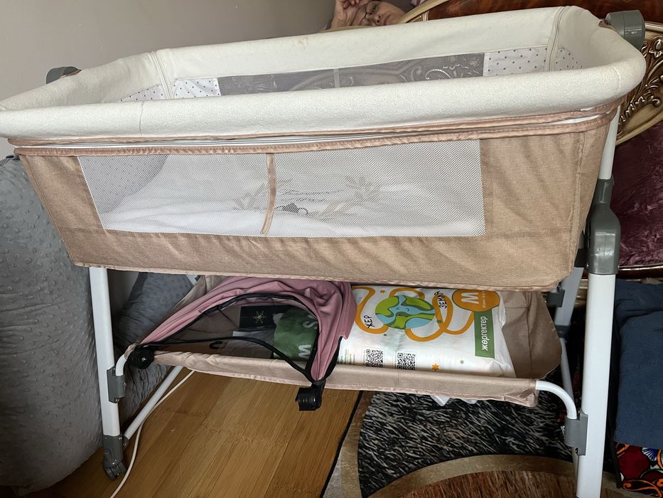 Продам шезлонг и люлька кроватка