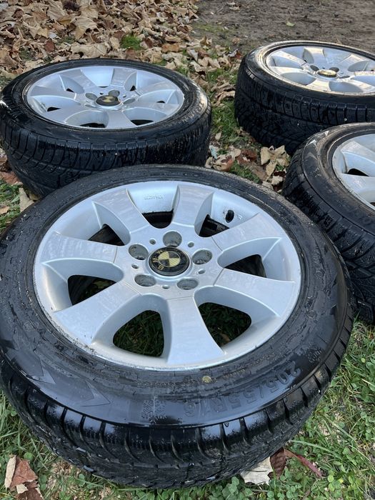 Jante BMW cu cauciucuri de iarna ca noi
