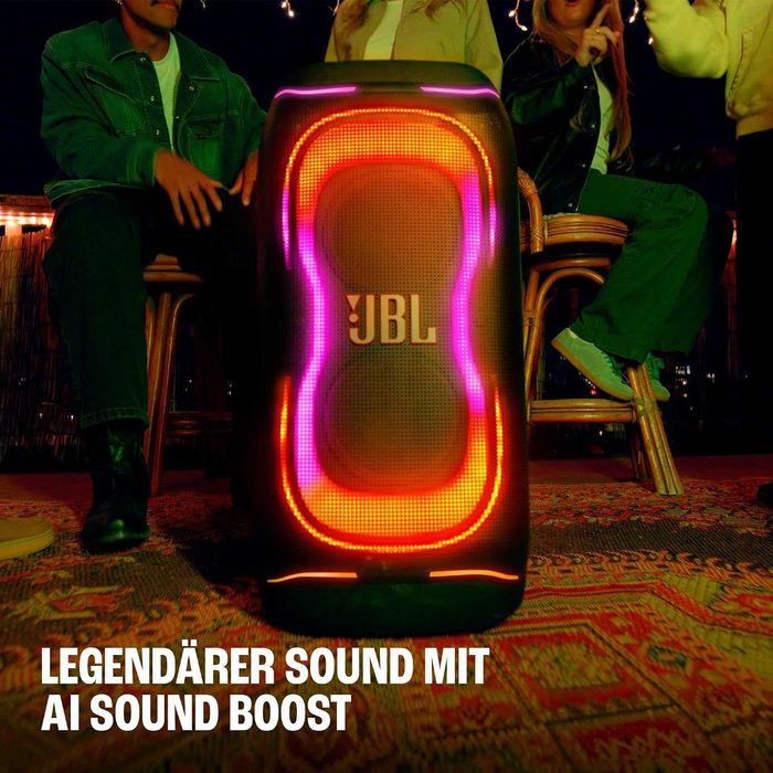 Нова Аудио Безжична Система JBL PartyBox 330, Включена Батерия, 2 години Гаранция, Портативна Тонколона, Черна