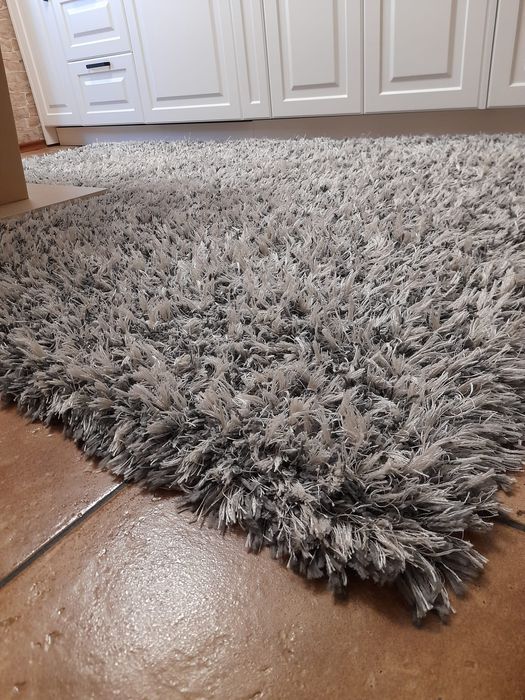 Set 6 covoare pufoase gri