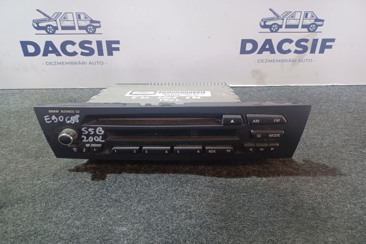Radio cd 9141682 01 BMW Seria 3 E90 [2004 - 2010] Sedan 318d MT (143