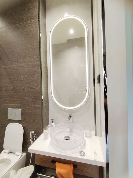 Зеркало для ванной  Led Лед Ойна с подогревом.