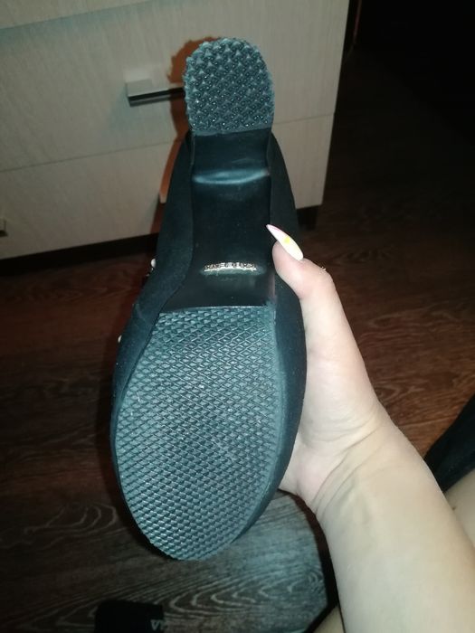 Ботфорды, замшевые