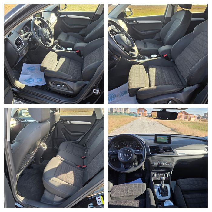 Audi Q3 2.0TDI 150cp Quattro Automat An2017 Euro6, Faruri Matrix,Navi