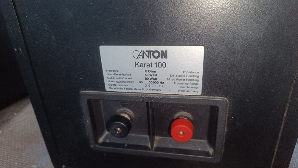 Тонколони Canton karat 100
