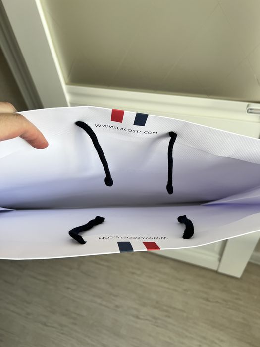 Фирменный подарочный пакет Lacoste (Новый, оригинал)