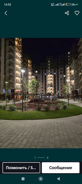 Продаётся 3-комнатная квартира в новостройке ЖК "Oʻzmahal"