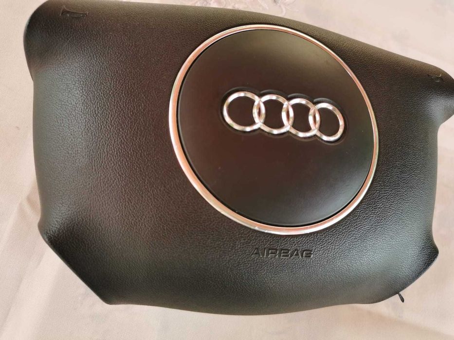 Airbag Audi A4 B6 a6 c5  fara volan piele perforata 4 spite s line