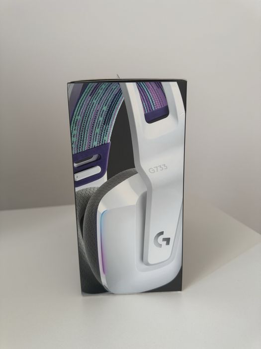 Игровые наушники Logitech G733 LightSpeed белый