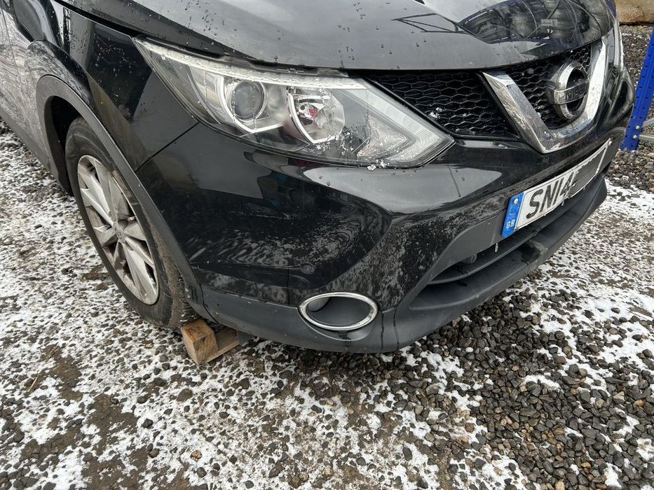 Bara fata Nissan Qashqai J11 2013 - 2017 NEGRU (1197) model fara spalatoare far