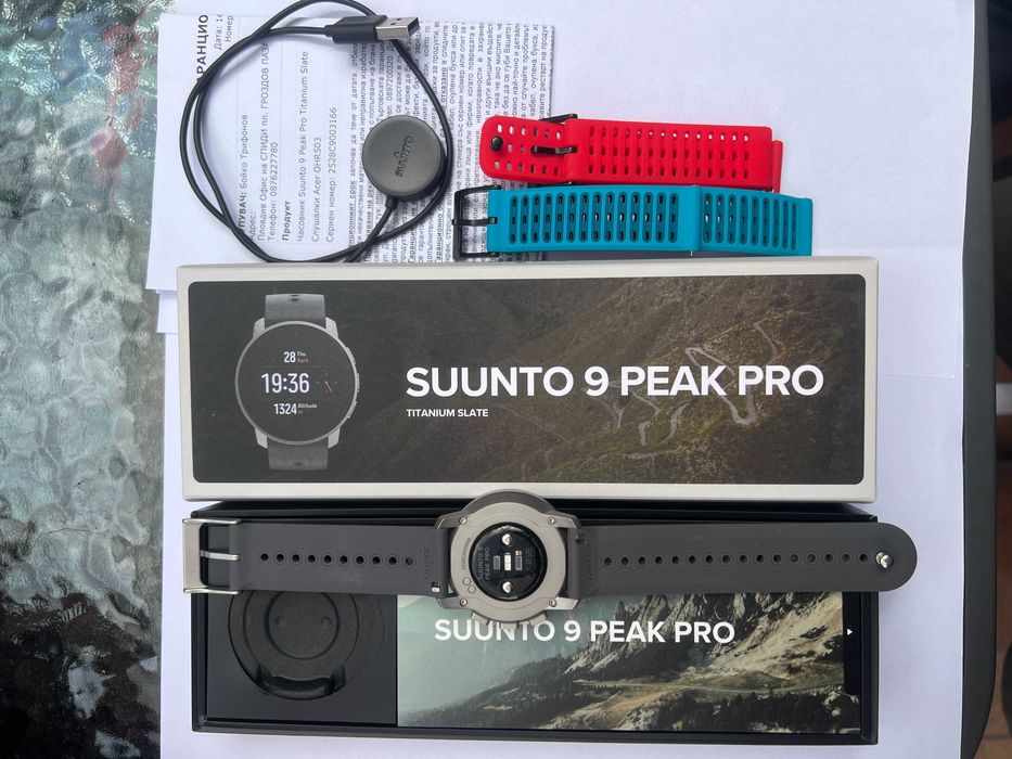 Продавам Часовник Suunto 9 Peak Pro Titanium Slate
