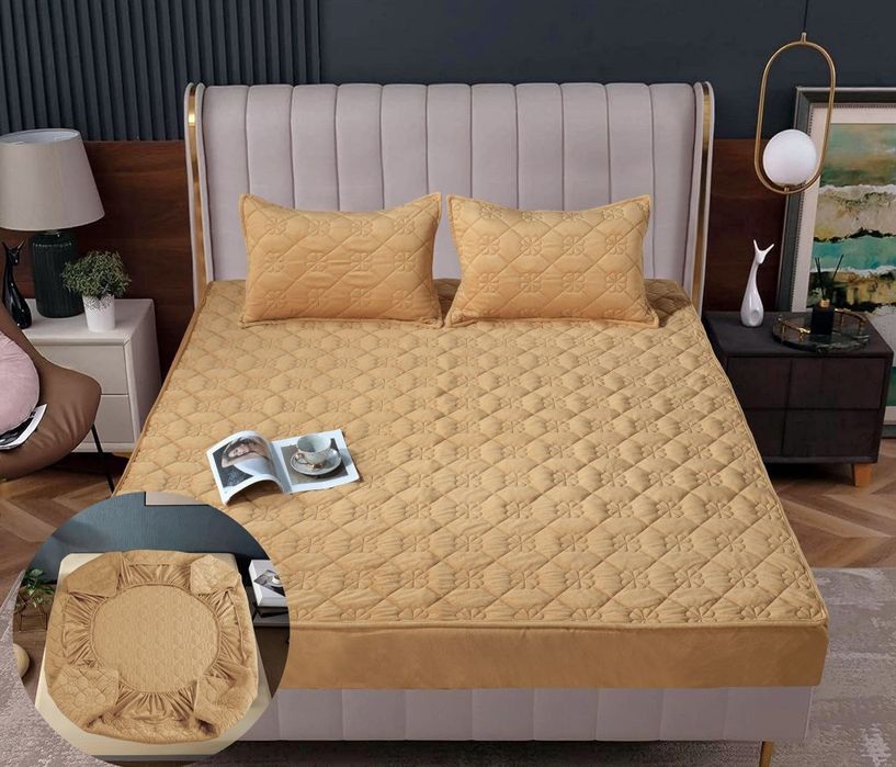 Husa pat Topper groasa 3 piese