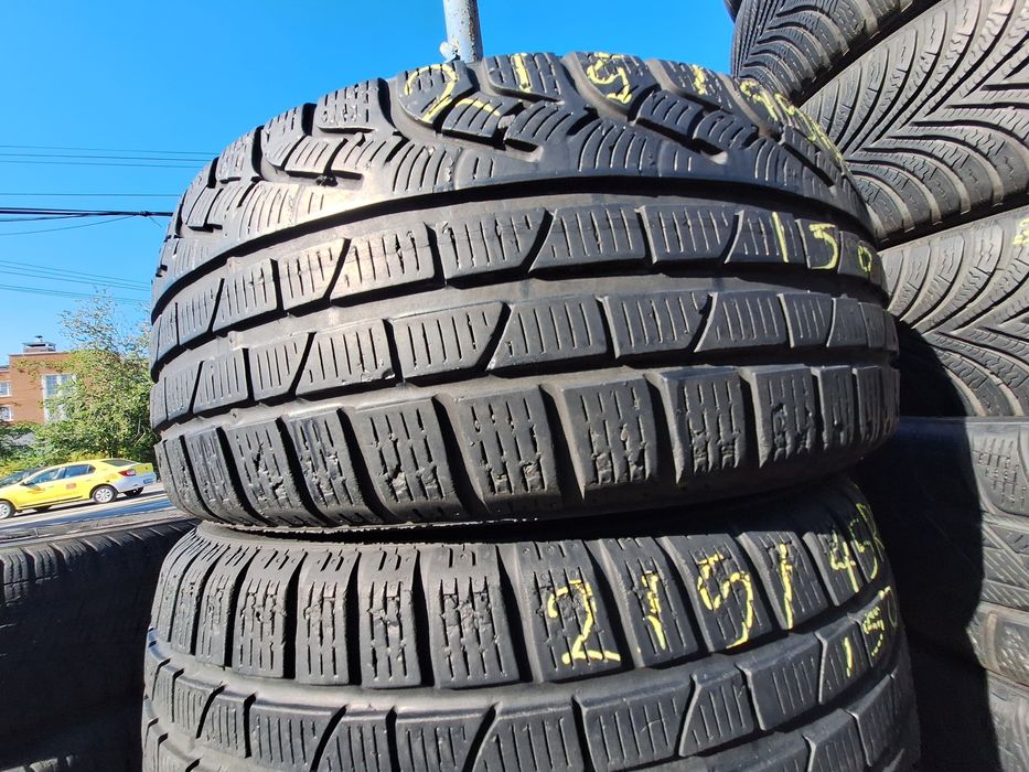 2 anvelope iarna 215/45r18 Pirelli Montaj Gratis