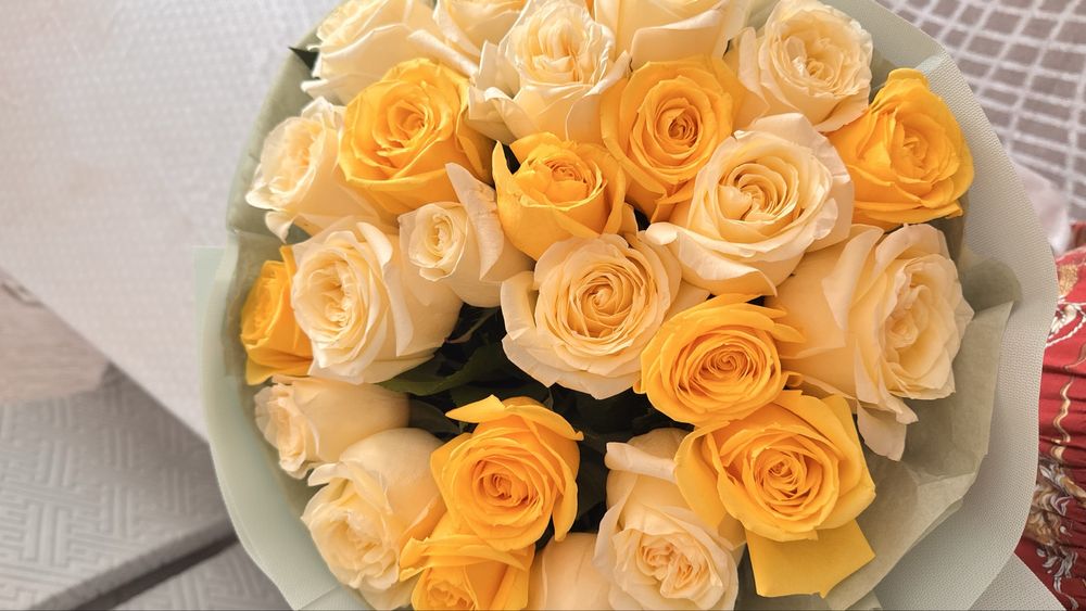 Цветы букет из роз