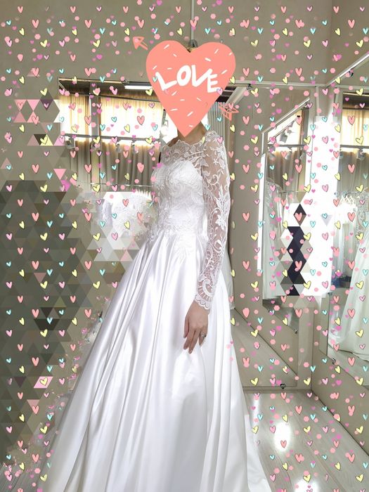 Свадебное платье, элегантное