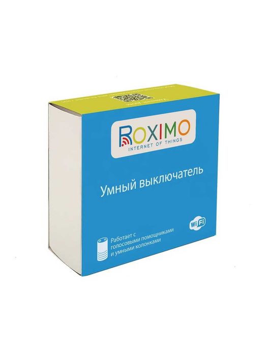 Умный выключатель ROXIMO, однокнопочный, SWBTN01-1