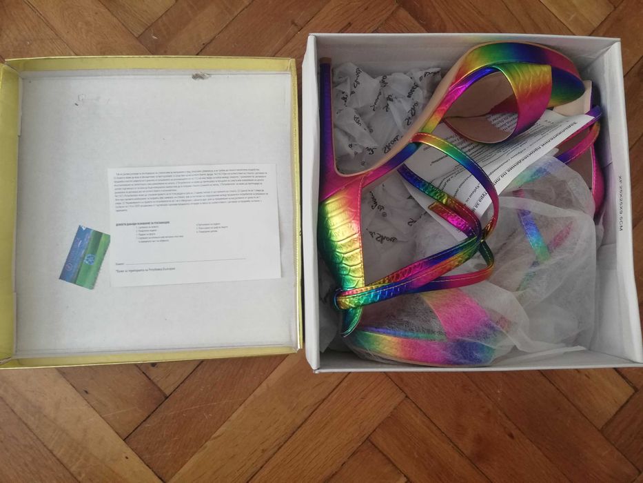 Сандали Sweet shoes Нови хамелеон!