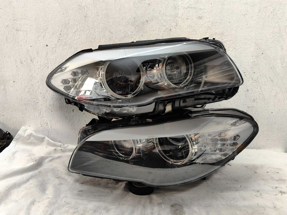 Оригинални  фарове  БМВ Ф10  BMW F10 Bixenon Led  Adaptive