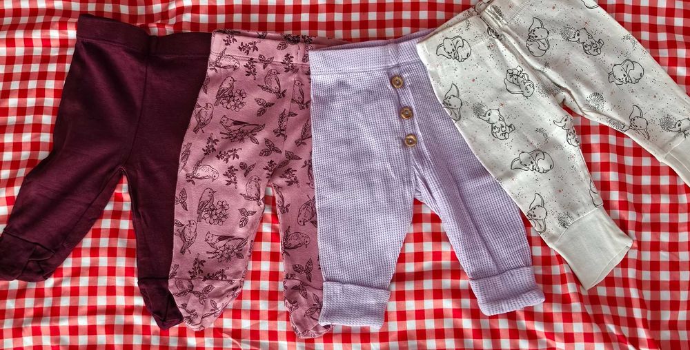 Бебешки дрехи различни размери