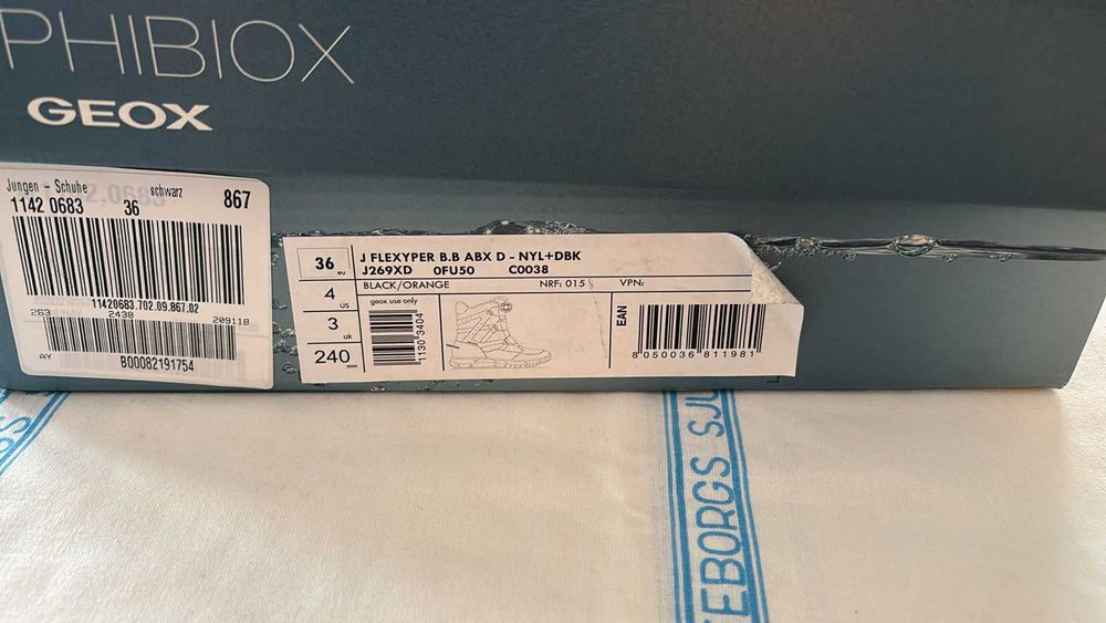 Vand ghete Geox AMPHIBIOX noi, cu eticheta