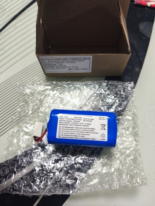 Батерия за прохусмокачка робот ровента и шаоми